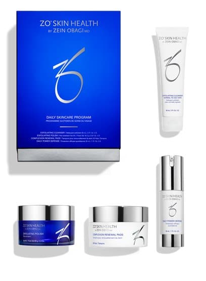ZO Daily Skincare Program four-product daily skincare regimen kit